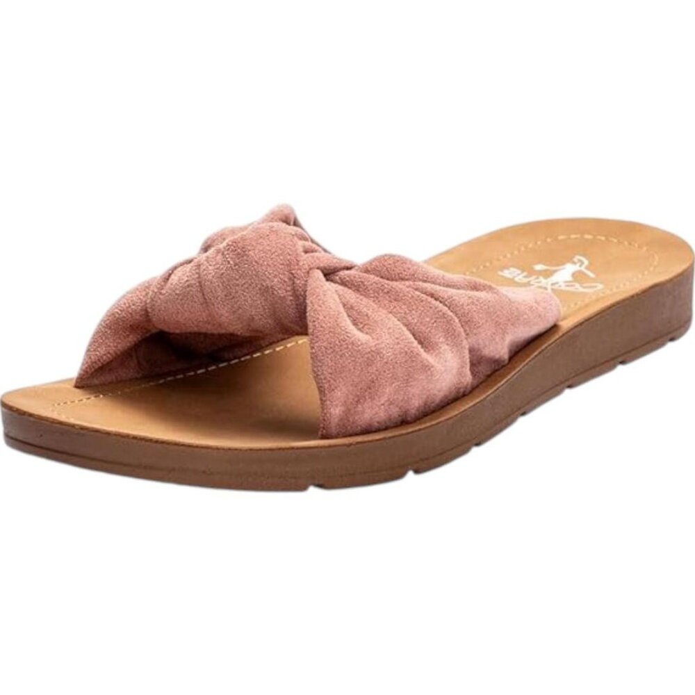 NEW In Box - Corkys' Sea La Vie blush sandal